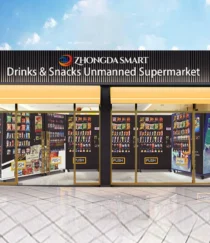Combo Verkaufsautomat für Snacks & Getränke CE RoHS Self-Service