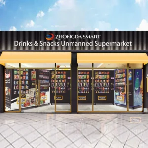 Combo Verkaufsautomat für Snacks & Getränke CE RoHS Self-Service