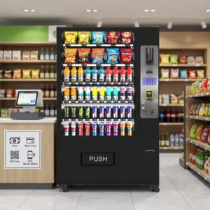 Combo-Verkaufsmaschine für Snacks und Getränke