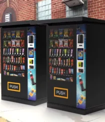 Heizter Verkaufsautomat | Getränke & Snacks Automat Gewerbe