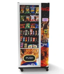 Mini Verkaufsautomat mit Touchscreen und WLAN für Snacks & Getränke