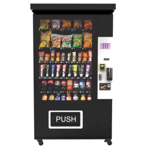 Outdoor Heißspeisen-Verkaufsautomat Großes Fassungsvermögen