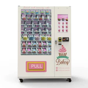 Refrigerated Elevator Cake Vending Machine mit Touchscreen & Kühlsystem