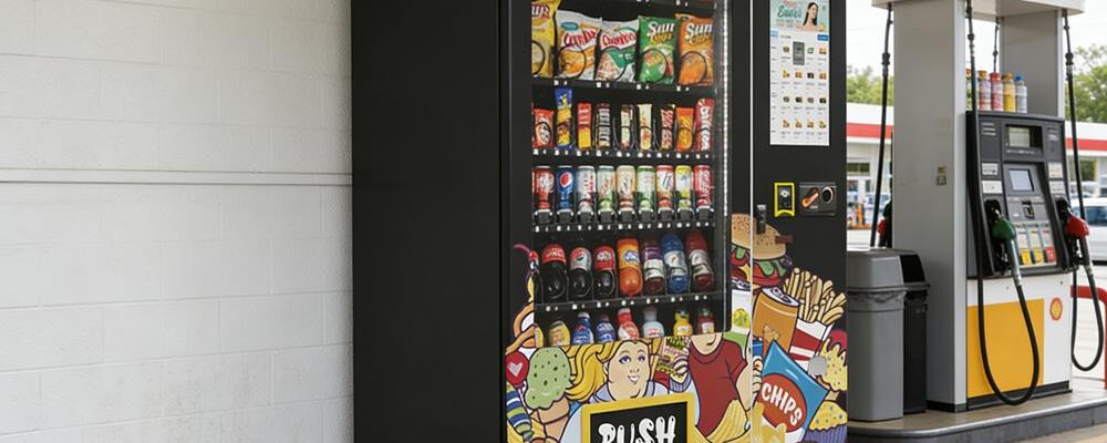 Verkaufsautomat für Tankstellen