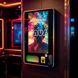 32 Vape & Tobacco Verkaufsautomat mit Stand und Altersverifikation