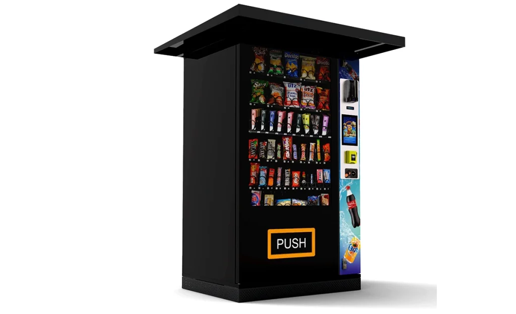 Snackautomat in der Nähe mit Kartenzahlung