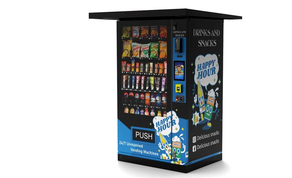 Snackautomat kaufen für Fitnessstudio mit proteinreichen Snacks