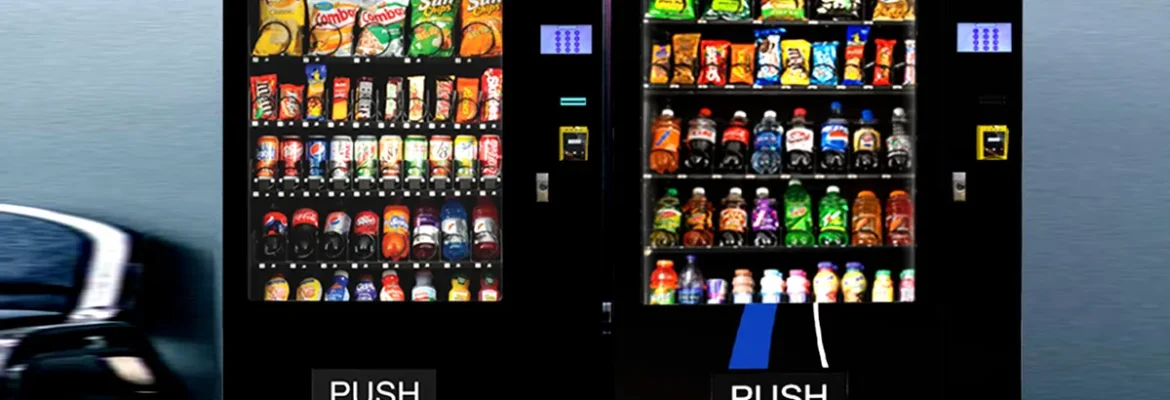 Snackautomat für öffentliche Einrichtungen mit Diebstahlschutz